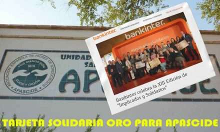 TARJETA SOLIDARIA ORO PARA APASCIDE