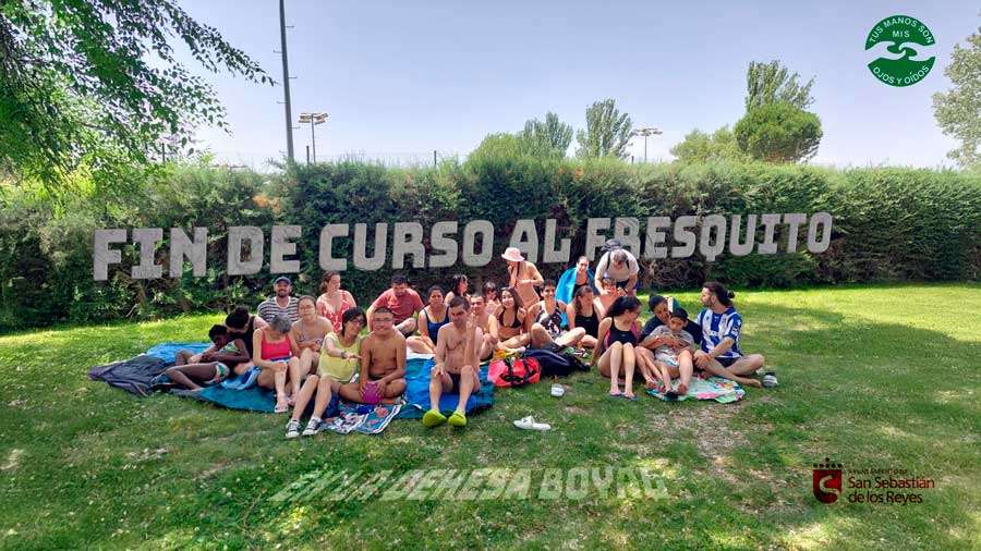 Un  fin de curso muy piscinero
