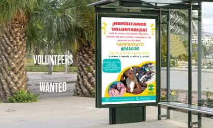 Emocionante campamento precisa voluntarios