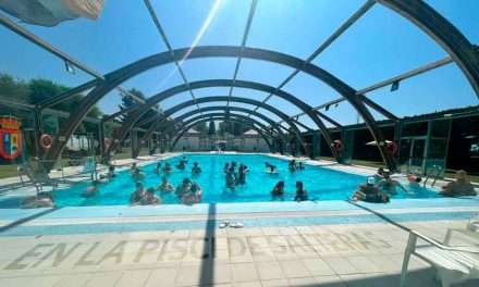 En la piscina de Salteras