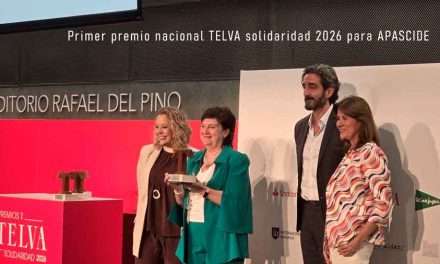 Primer Premio Nacional TELVA Solidaridad 2026 para APASCIDE