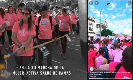 En la XII Marcha de la Mujer-Activa Salud de Camas