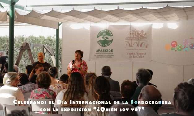 ¿Quién soy yo? : una exposición formidable para celebrar el Día Internacional de la Sordoceguera