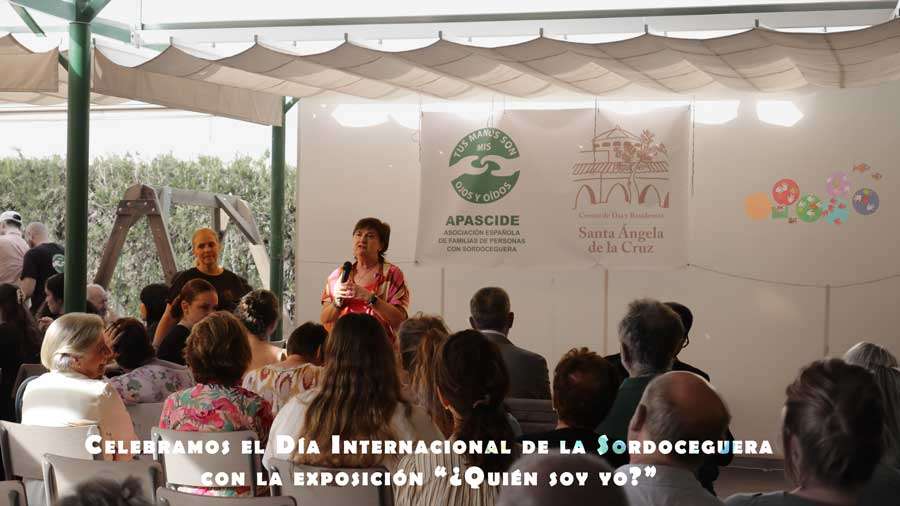 ¿Quién soy yo? : una exposición formidable para celebrar el Día Internacional de la Sordoceguera